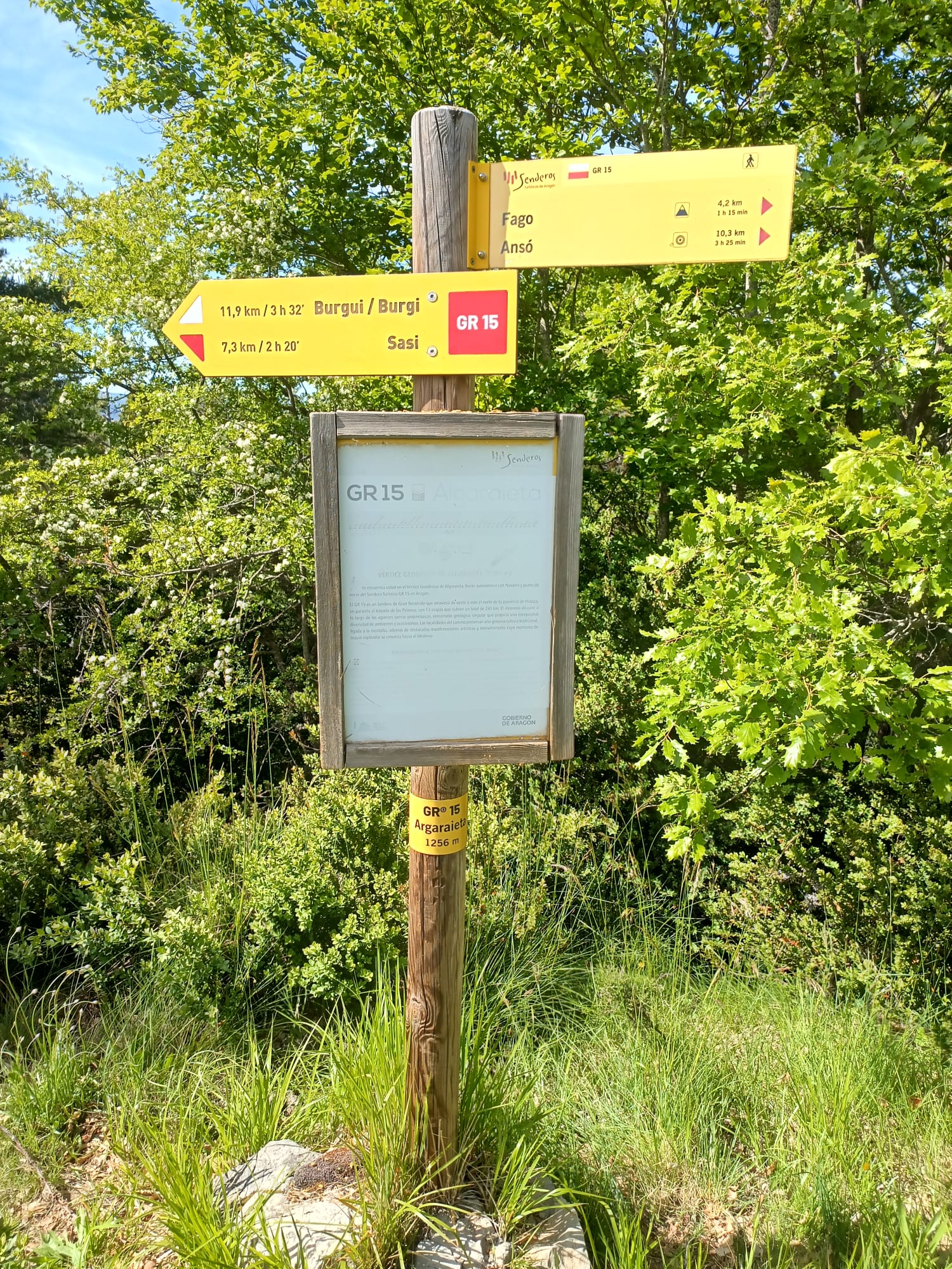 Poste en Argaraieta