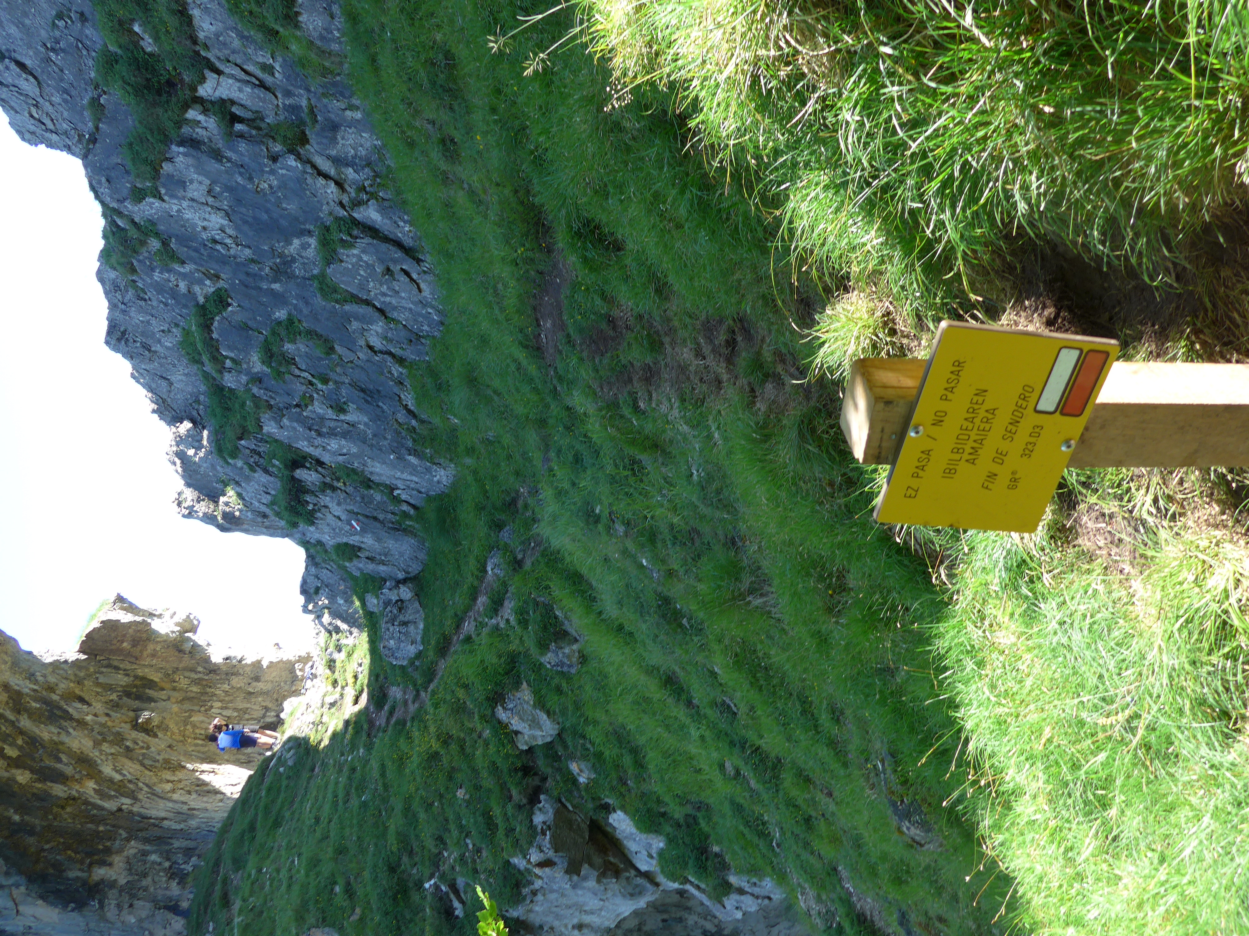 Iturzaeta, fin de sendero