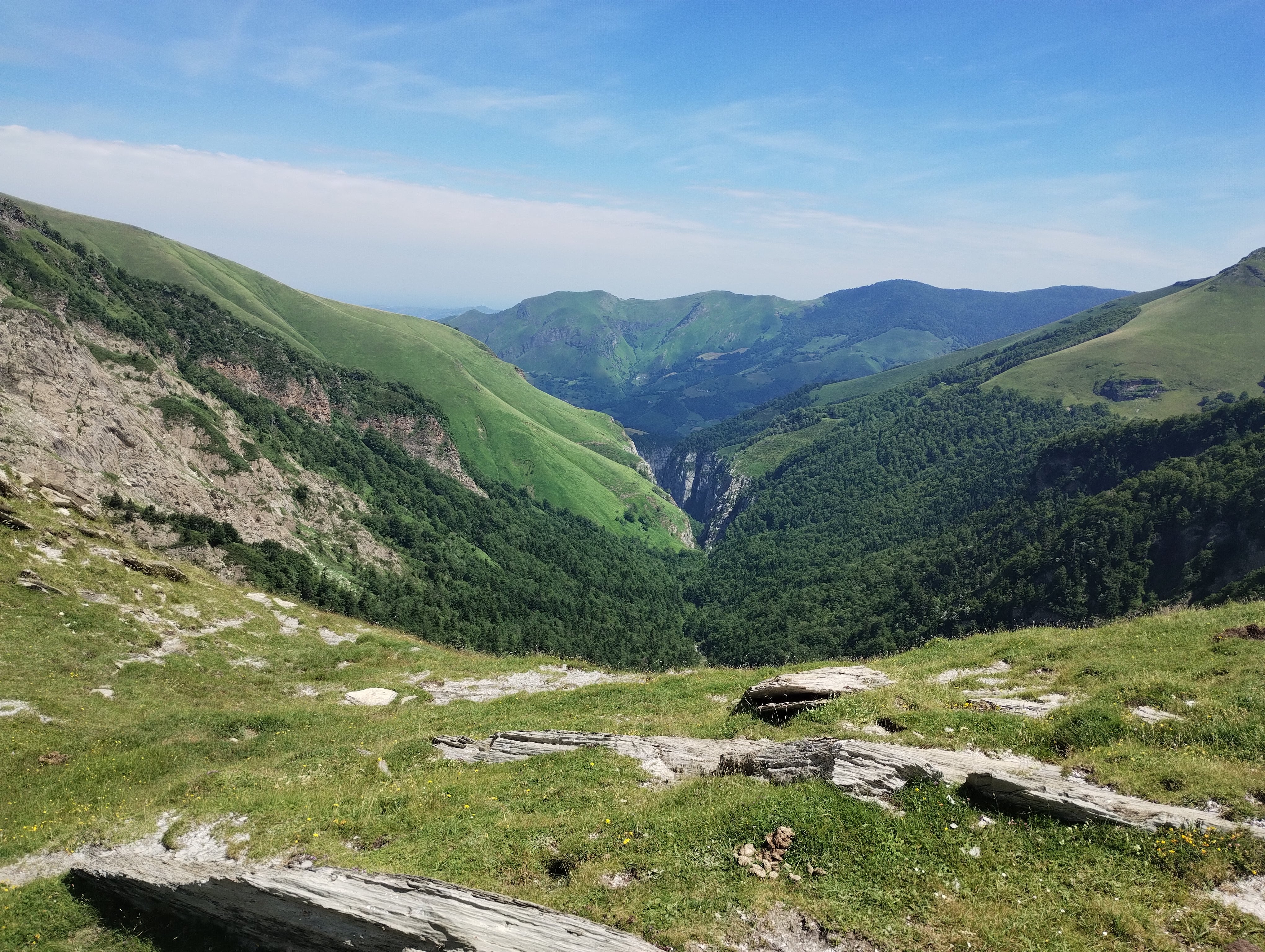 Kakuetako arroila Arrakogoititik/Gargantas de Kakueta desde Arrakogoiti