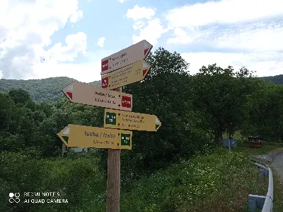 Poste cerca de Isaba