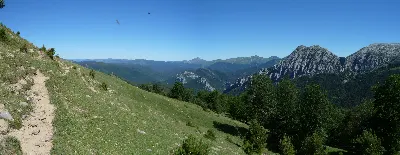 Una mirada atrás desde Arnaia/Gibelerat begira Arnaia maldetatik