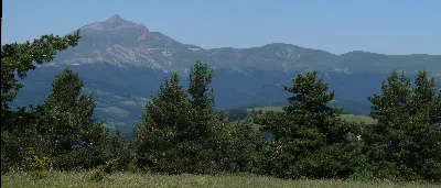 Orhi mendia Lakuagatik/Monte Orhi desde Lakuaga