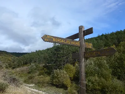 Poste cerca de Fuente de la Teja