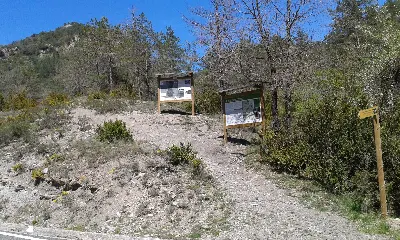 Ibilbidearen hasiera/Inicio de la ruta