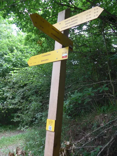 Poste cerca de Urdiain